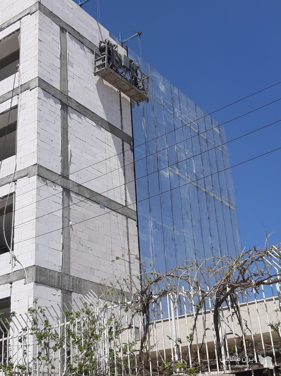 خدمات کار در ارتفاع باراپل و کلایمر میرزایی در کرمانشاه